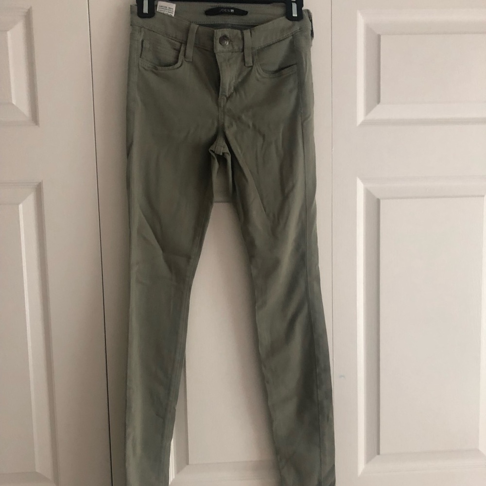 Joe’s Jeans Mid Rise Leggings- light hunter green